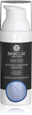 BasicLab Dermocosmetics Masculis - Успокаивающая эмульсия после бритья, 50 мл