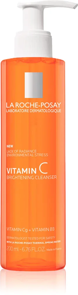 La Roche-Posay Pure Vitamin C - Пенящийся гель для очищения кожи с эффектом осветления, 200 мл