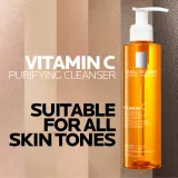 La Roche-Posay Pure Vitamin C - Пенящийся гель для очищения кожи с эффектом осветления, 200 мл — фото 5