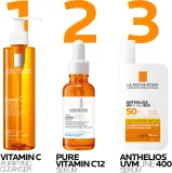 La Roche-Posay Pure Vitamin C - Пенящийся гель для очищения кожи с эффектом осветления, 200 мл — фото 8