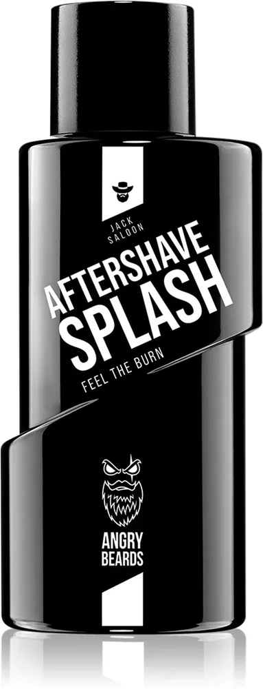 Angry Beards Jack Saloon Aftershave Splash - вода после бритья, 100 мл