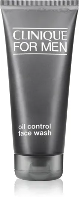 Clinique For Men Oil Control Face Wash - Очищающий гель для нормальной и жирной кожи, 200 мл