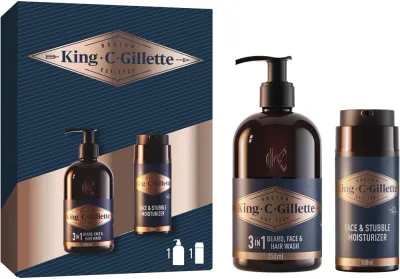 Gillette King C. Perfect Beard Care Kit - Подарочный набор для мужчин