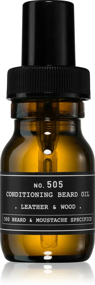 Масло для бороды DEPOT 500 BEARD MOUSTACHE SPECIFICS NO. 505 CONDITIONING BEARD OIL для мягкости и блеска, 30 мл