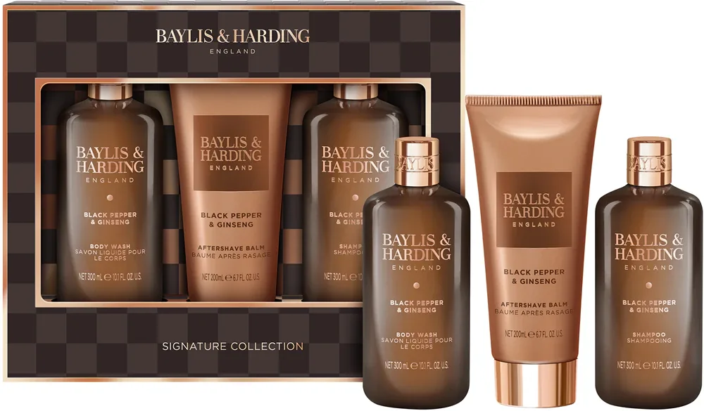 Baylis & Harding Black Pepper & Ginseng - Подарочный набор для тела и лица
