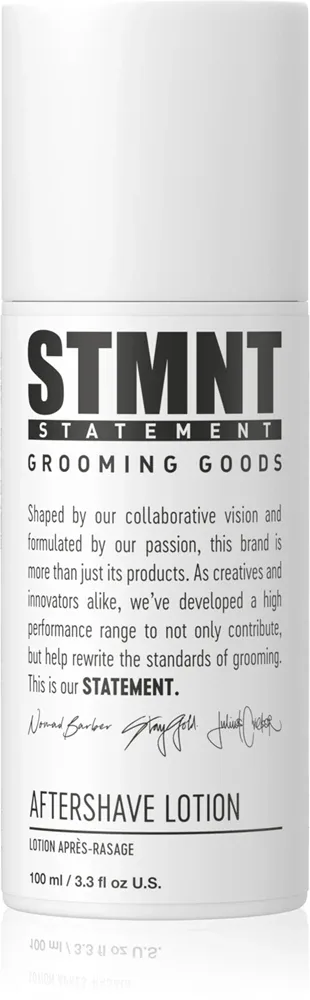 STMNT Care Aftershave Lotion - Увлажняющий и успокаивающий крем после бритья, 100 мл