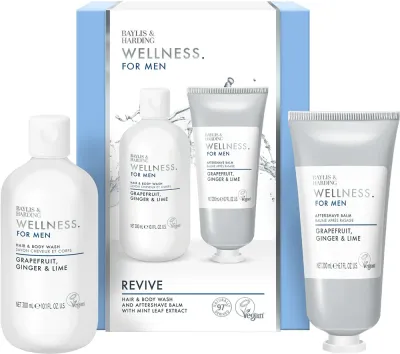 Baylis & Harding Wellness. For Men. Revive - Подарочный набор для мужчин ароматы Грейпфрут, Имбирь и Лайм аромат Grapefruit, Ginger & Lime