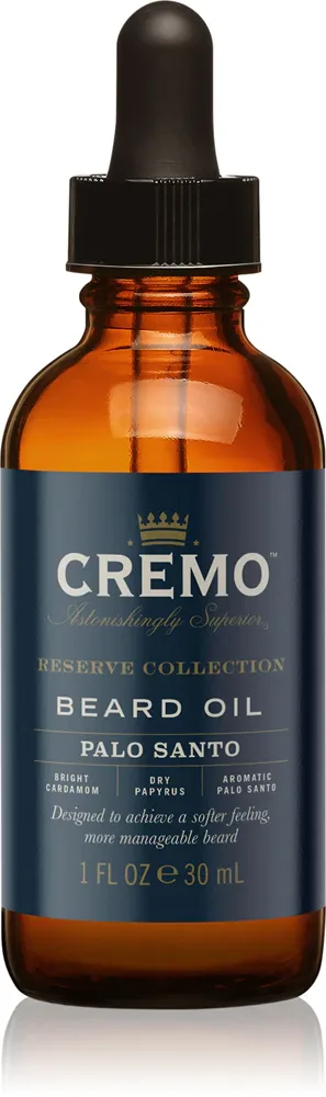 Cremo Reserve Collection Palo Santo - Масло для бороды, 30 мл