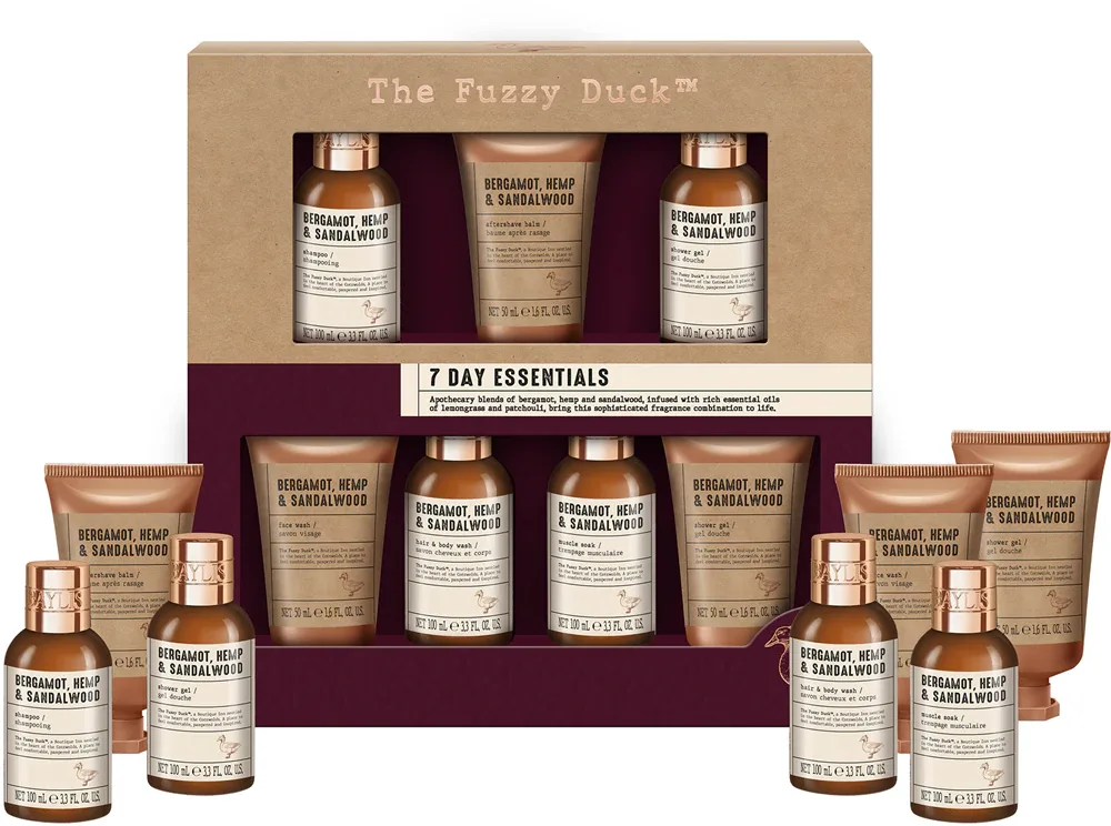 Baylis & Harding The Fuzzy Duck Bergamot, Hemp & Sandalwood - Подарочный набор для мужчин