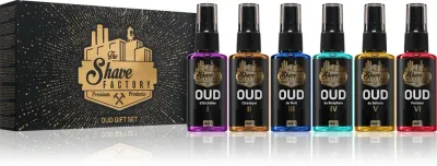 The Shave Factory OUD GIFT SET - вода после бритья, 6 мл