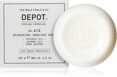 DEPOT 400 SHAVE SPECIFICS NO. 412 HYDRATING SHAVING FOAM - Увлажняющее мыло для бритья, 100 г