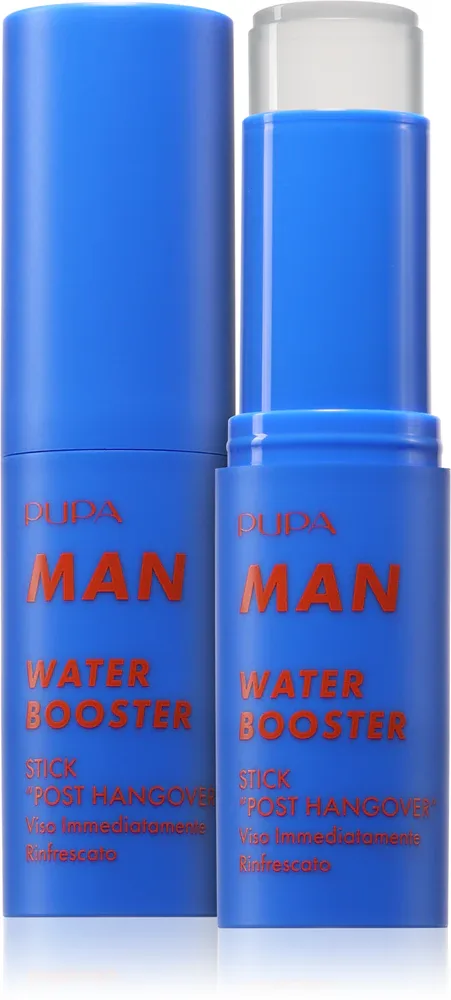 PUPA Milano Man Water Booster Post Hangover Stick - Мужской крем с освежающим действием, 13 мл