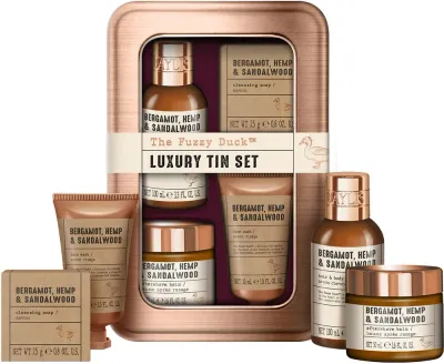 Baylis & Harding The Fuzzy Duck Bergamot, Hemp & Sandalwood - Подарочный набор в жестяной коробке