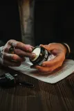 Бальзам для бороды Angry Beards Steve the CEO Beard Balm для укладки, увлажняющий, 46 г — фото 3