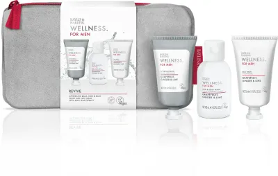 Baylis & Harding Wellness. For Men. Revive - Подарочный набор для тела и лица для мужчин Грейпфрут, Имбирь и Лайм Grapefruit, Ginger & Lime
