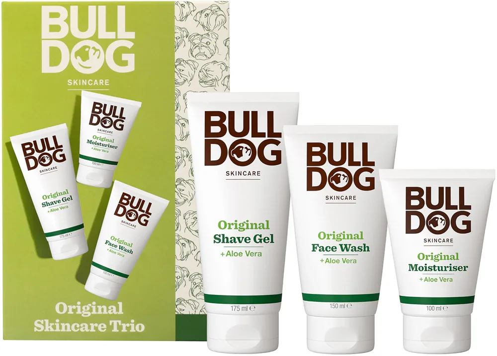 Bulldog Original Skincare Trio - Подарочный набор для ухода за кожей лица