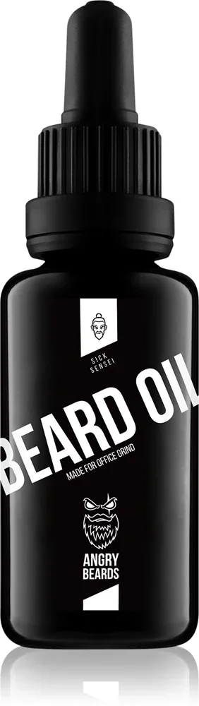 Angry Beards Sick Sensei Beard Oil - Масло для бороды для мужчин, 30 мл
