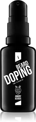 Сыворотка для бороды Angry Beards Beard Doping укрепляющая, для роста бороды, 30 мл