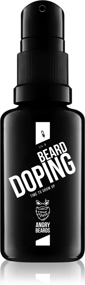 Сыворотка для бороды Angry Beards Beard Doping укрепляющая, для роста бороды, 30 мл