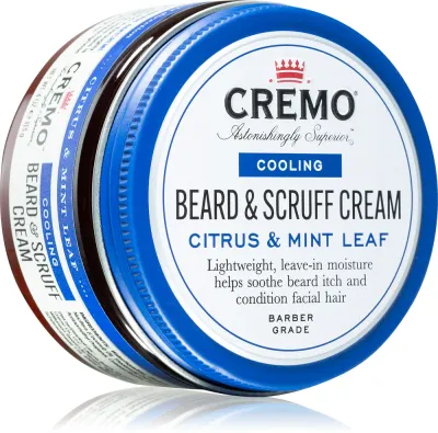 Крем для бороды Cremo Citrus Mint Leaf Beard Cream увлажняющий, 113 г