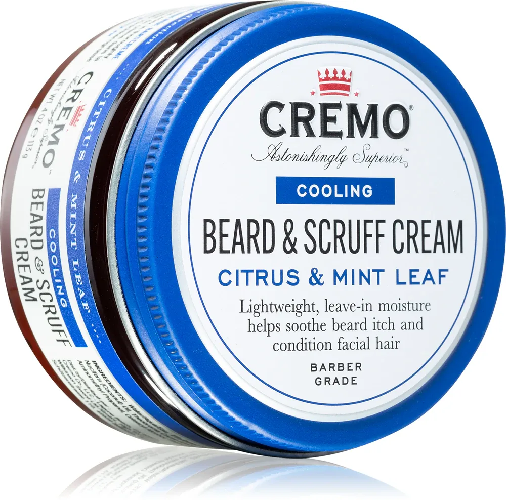 Крем для бороды Cremo Citrus Mint Leaf Beard Cream увлажняющий, 113 г