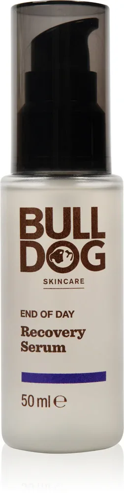 Bulldog End of Day Recovery Serum - Ночная регенерирующая сыворотка для лица, 50 мл