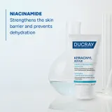 Ducray Keracnyl Repair Soothing Compensating Cream - Крем увлажняющий и успокаивающий для чувствительной кожи с предрасположенностью к высыпаниям, 50 мл — фото 8
