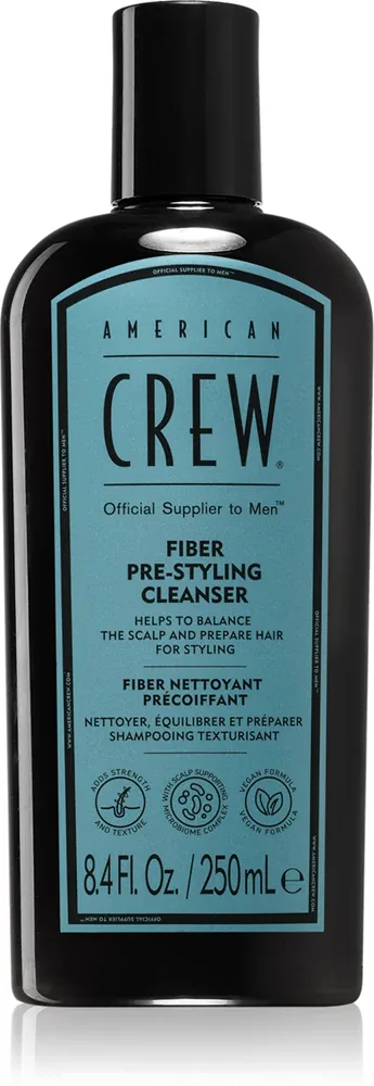 American Crew Fiber Shampoo - шампунь для тонких и нежных волос, восстанавливающий, 250 мл