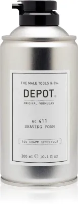 Пена для бритья DEPOT 400 SHAVE SPECIFICS NO. 411 SHAVING FOAM для гладкого бритья, 300 мл