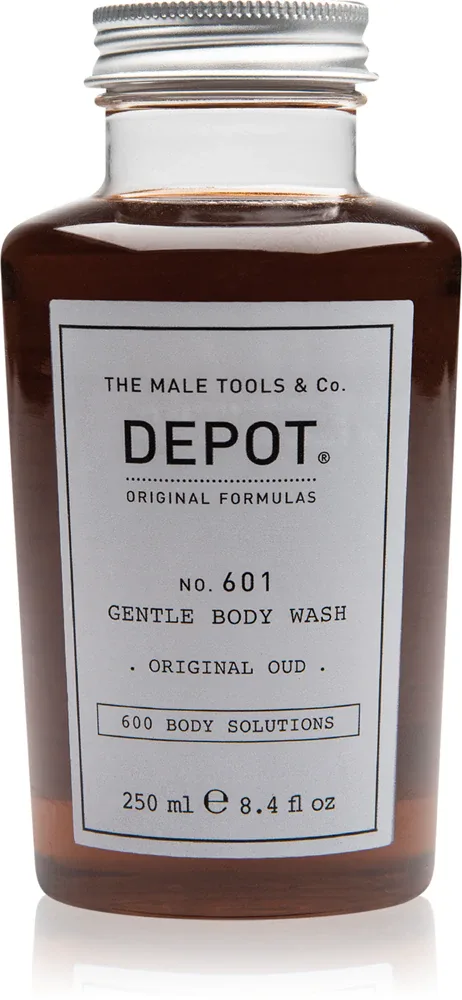 Гель для душа DEPOT 600 BODY SOLUTIONS NO. 601 GENTLE BODY WASH освежающий, для всех типов кожи, 250 мл