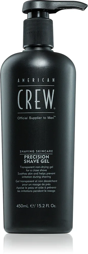 American Crew Shave & Beard Precision Shave Gel - Гель для бритья для чувствительной кожи