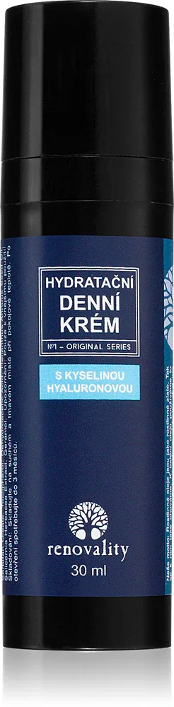 Renovality Hydrating day cream with hyaluronic acid - Крем для лица на каждый день для всех типов кожи, 30 мл
