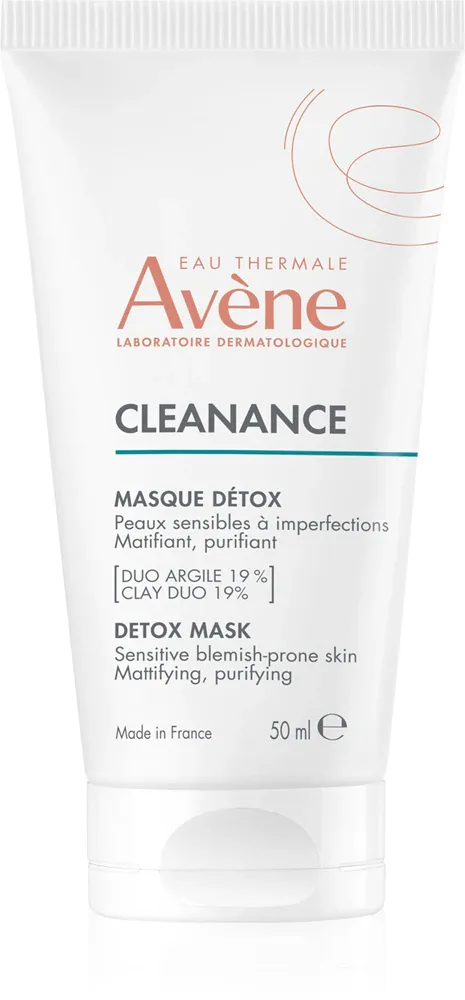 Маска для лица Avene Cleanance Detox Mask очищающая, с глиной, матирующая, 50 мл