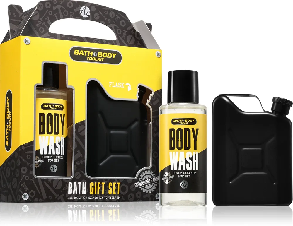 Accentra BATH and BODY TOOLKIT - Подарочный набор для мужчин, 1 шт