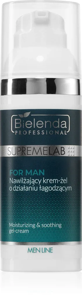 Bielenda Professional Supremelab Men Line - Глубоко увлажняющий крем-гель, 50 мл