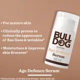 Bulldog Age Defence Serum - Сыворотка против морщин для мужчин, 50 мл — фото 3