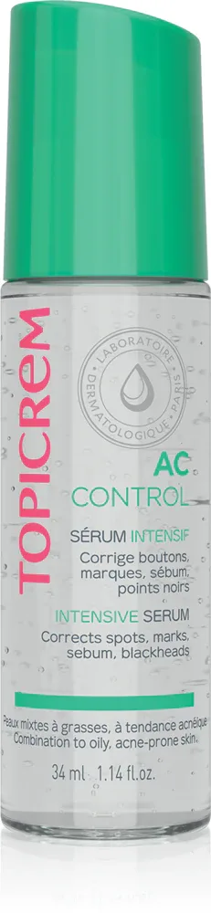 Topicrem AC Control Intensive Serum - Интенсивная сыворотка для жирной и проблемной кожи, 34 мл