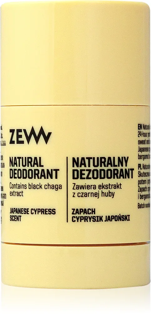 Zew For Men Natural Deodorant - Дезодорант в стике