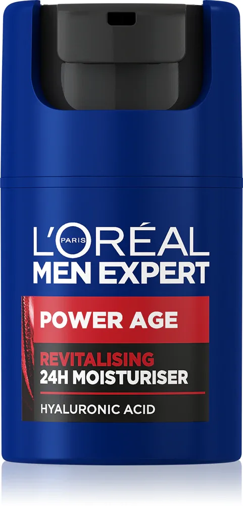 L’Oreal Paris Men Expert Power Age - Восстанавливающий крем с гиалуроновой кислотой, 50 мл