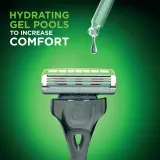 Wilkinson Sword Hydro3 Skin Protection Black Edition - сменная насадка, 4 шт — фото 6