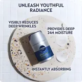 NIVEA MEN Hyaluron - Увлажняющий крем против морщин, 50 мл — фото 3