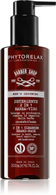 Гель для умывания мужской Phytorelax Laboratories Men's Grooming Barber Shop для всех типов кожи, 200 мл