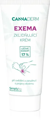 Cannaderm Exema Calming cream - Успокаивающий крем с конопляным маслом, 50 г