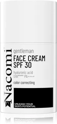 Nacomi Gentleman - Увлажняющий крем SPF 30, 50 мл