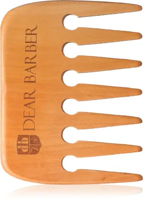 Расчёска для волос и бороды Dear Barber Texture, компактная, 1 шт