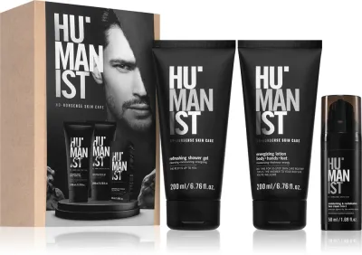 Delia Cosmetics Humanist - Подарочный набор для мужчин, 3 шт