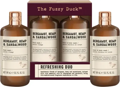 Baylis & Harding The Fuzzy Duck Bergamot, Hemp & Sandalwood - Набор подарочный для мужчин