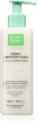 MartiDerm Acniover Soft Cleansing Cream - Крем для очищения чувствительной кожи с предрасположенностью к высыпаниям, 200 мл