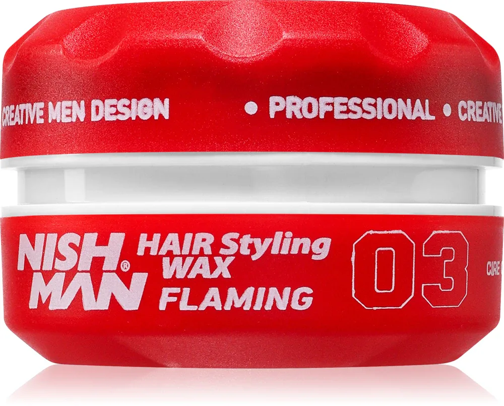 Nish Man Flaming 03 - Воск для стайлинга, 150 мл