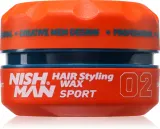 Nish Man Sport 02 - Воск для стайлинга, 150 мл — фото 1